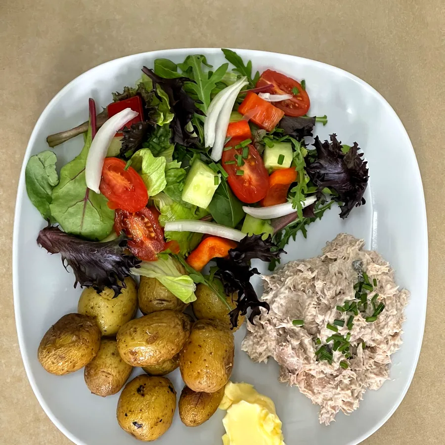 Potatis med tonfisk